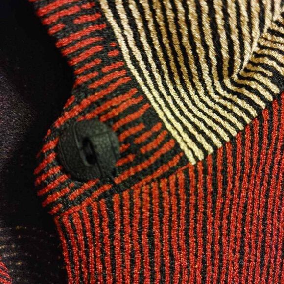 Michael Phillips Shirt Women's Plus 18 Button Front Multicolor Patchwork Stretch - Picture 11 of 11